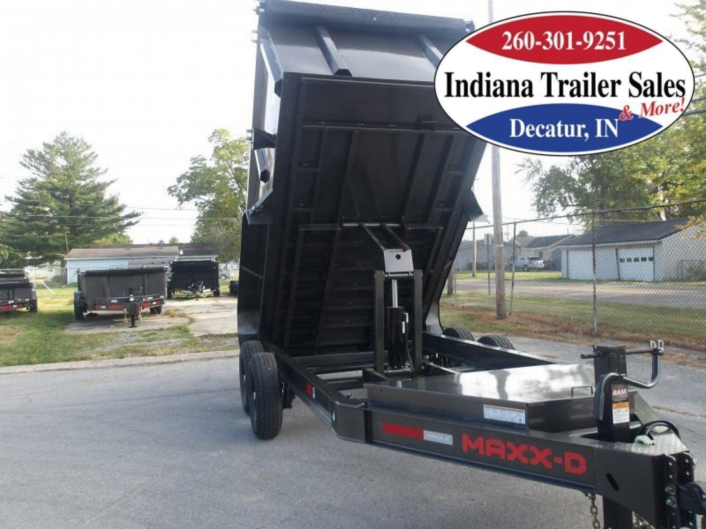 New 2025 MAXX-D 83x12 DJX8312 Dump Trailer