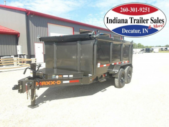 New 2025 MAXX-D 83x12 DJX8312 Dump Trailer