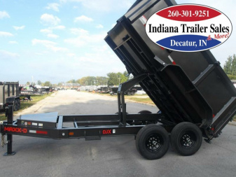New 2025 MAXX-D 83x12 DJX8312 Dump Trailer