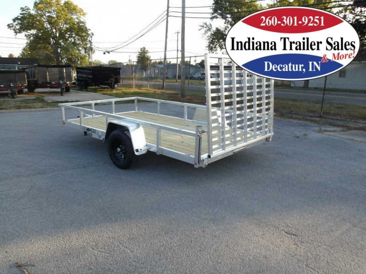 New 2025 Black Rhino 7x12 EXS712 Utility Trailer