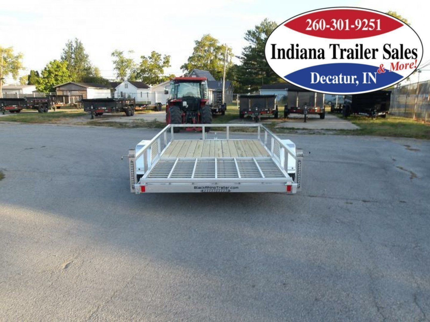 New 2025 Black Rhino 7x12 EXS712 Utility Trailer