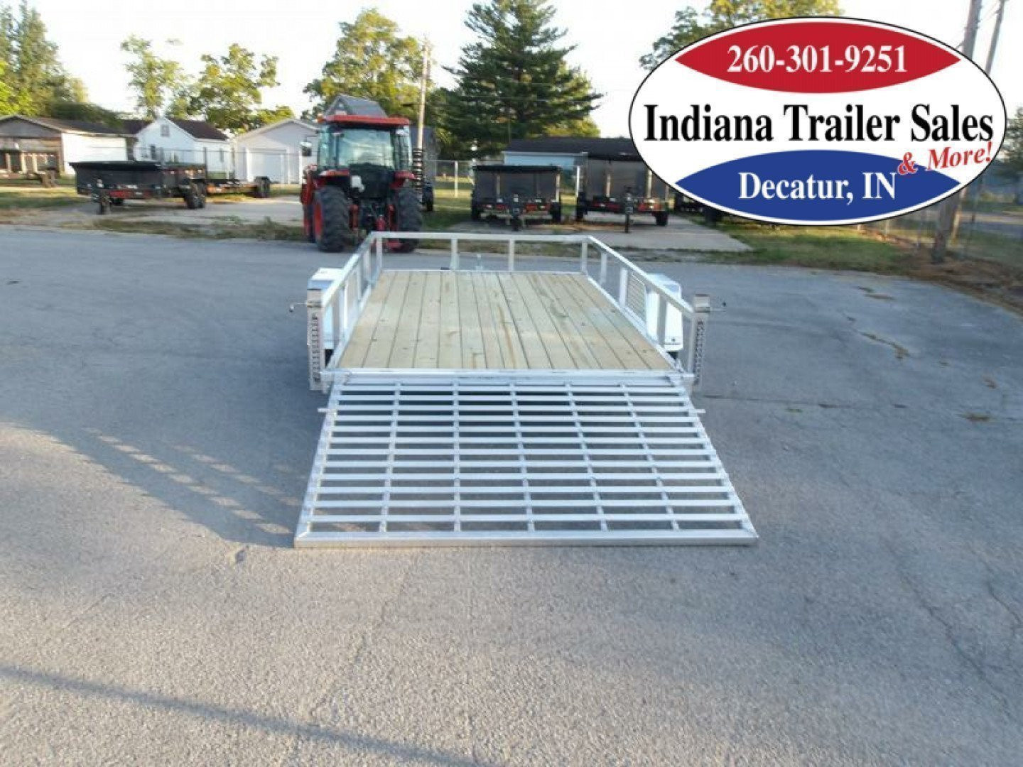 New 2025 Black Rhino 7x12 EXS712 Utility Trailer