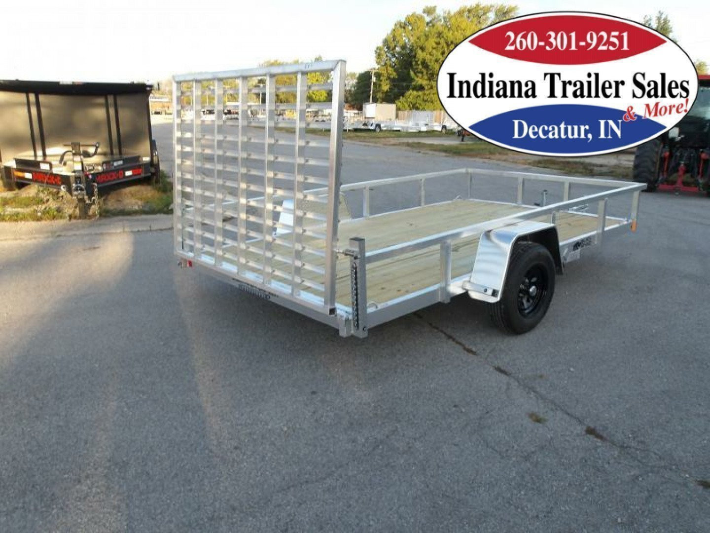 New 2025 Black Rhino 7x12 EXS712 Utility Trailer
