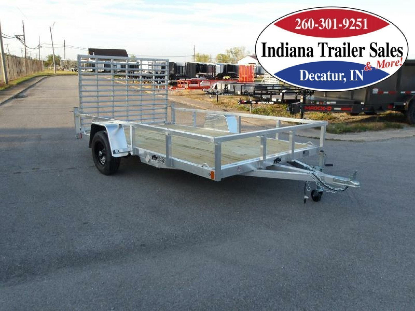 New 2025 Black Rhino 7x12 EXS712 Utility Trailer