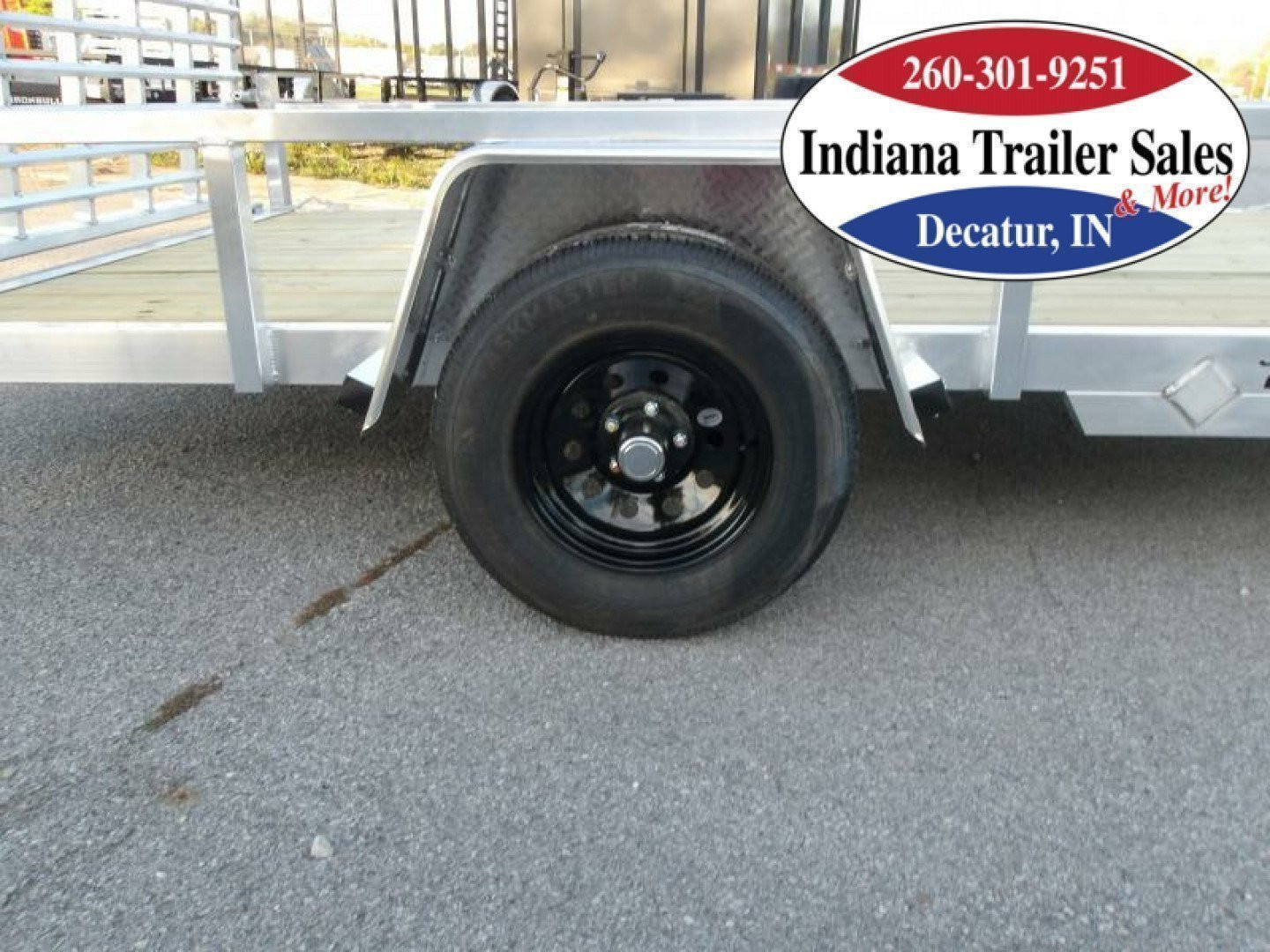 New 2025 Black Rhino 7x12 EXS712 Utility Trailer