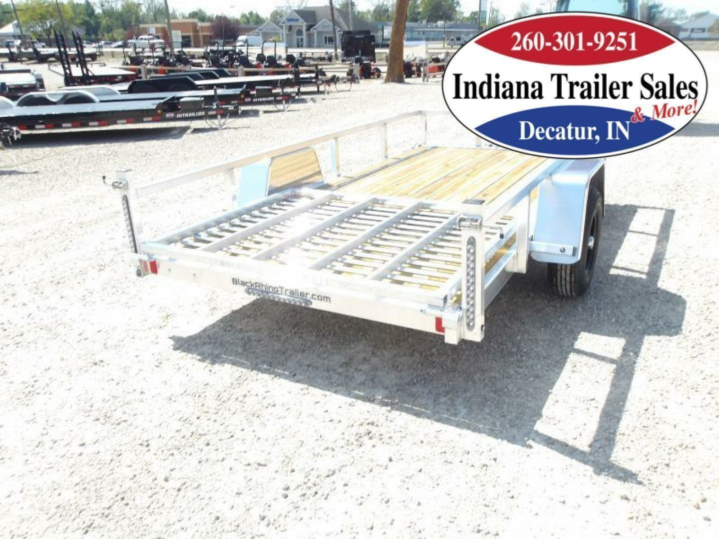 New 2025 Black Rhino 6x12 EXS612 Utility Trailer