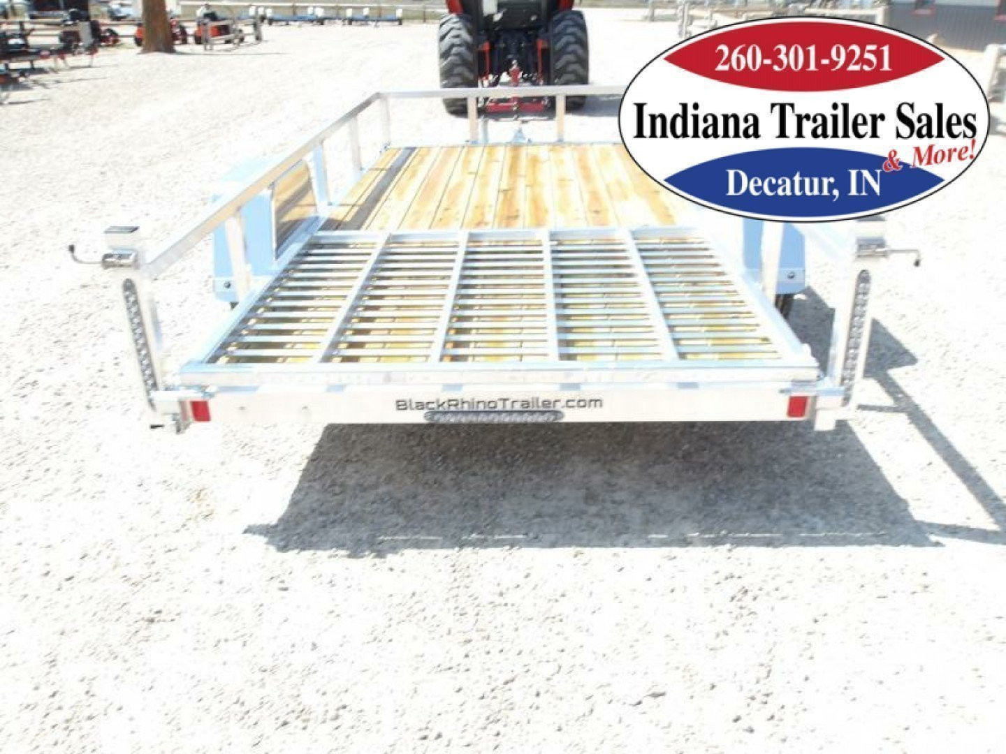 New 2025 Black Rhino 6x12 EXS612 Utility Trailer