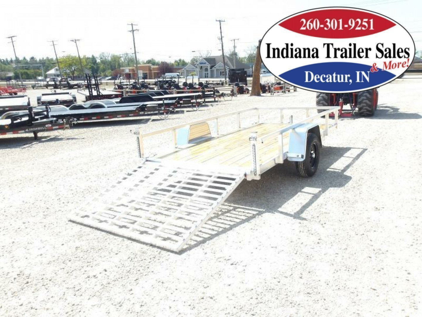 New 2025 Black Rhino 6x12 EXS612 Utility Trailer