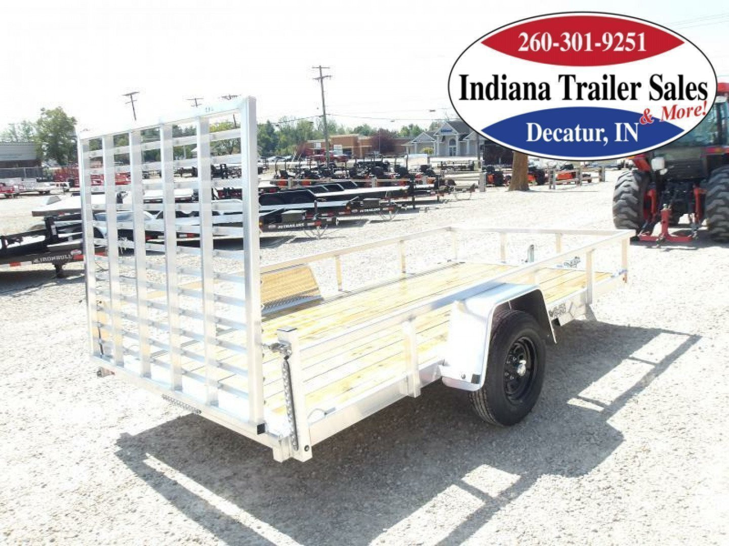 New 2025 Black Rhino 6x12 EXS612 Utility Trailer