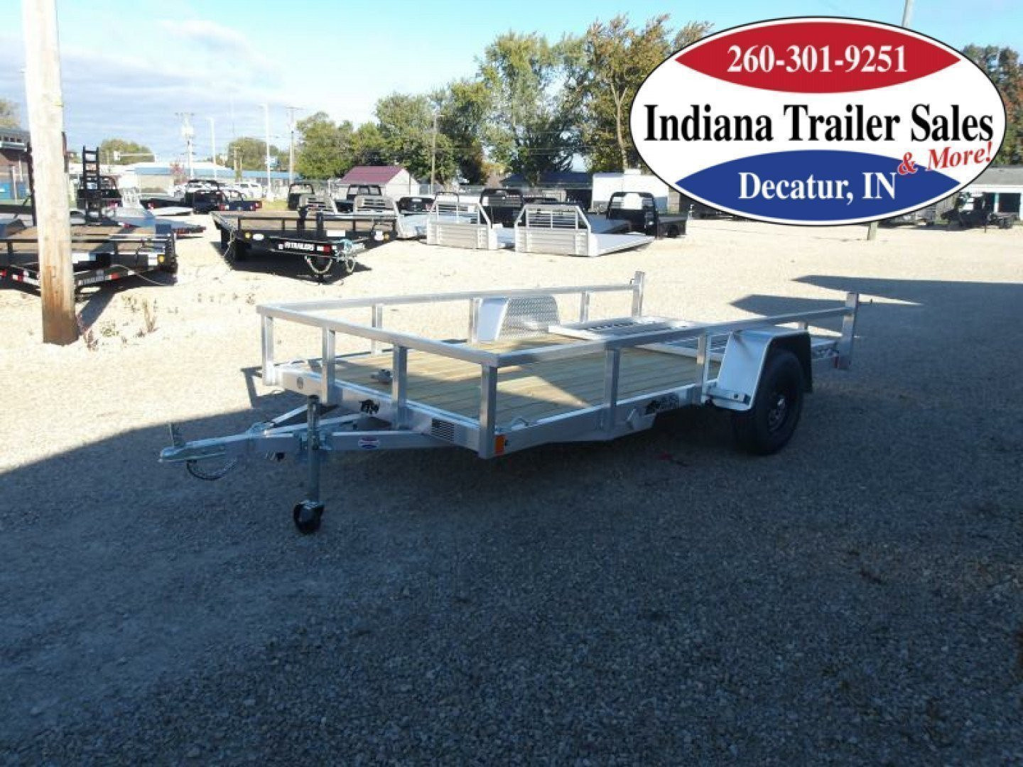 New 2025 Black Rhino 6x12 EXS612 Utility Trailer