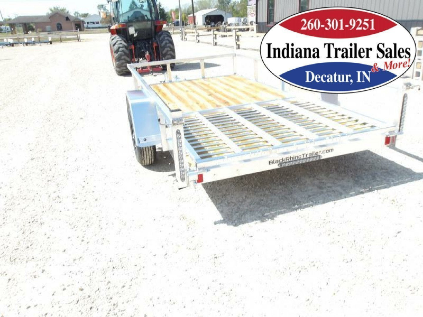 New 2025 Black Rhino 6x12 EXS612 Utility Trailer