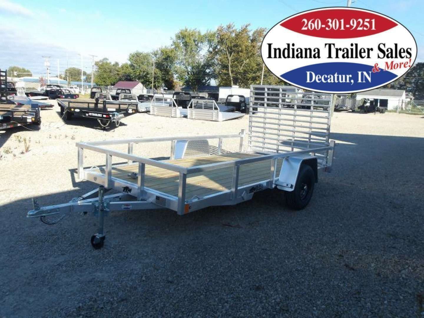 New 2025 Black Rhino 6x12 EXS612 Utility Trailer