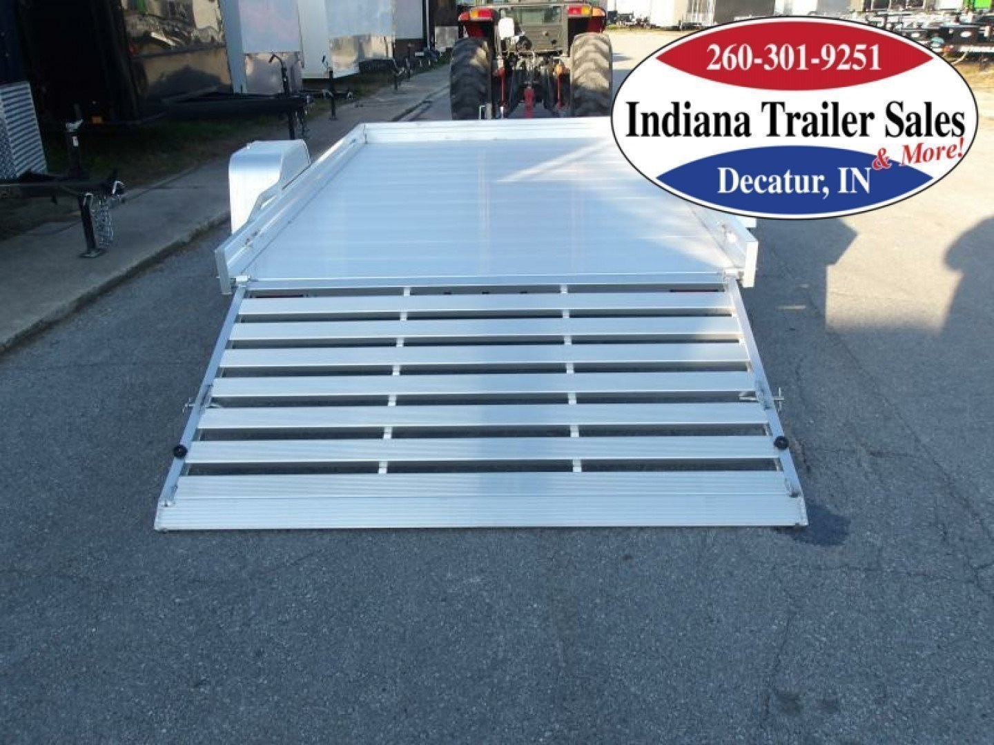 New 2025 Aluma 7810ES-A Utility Trailer