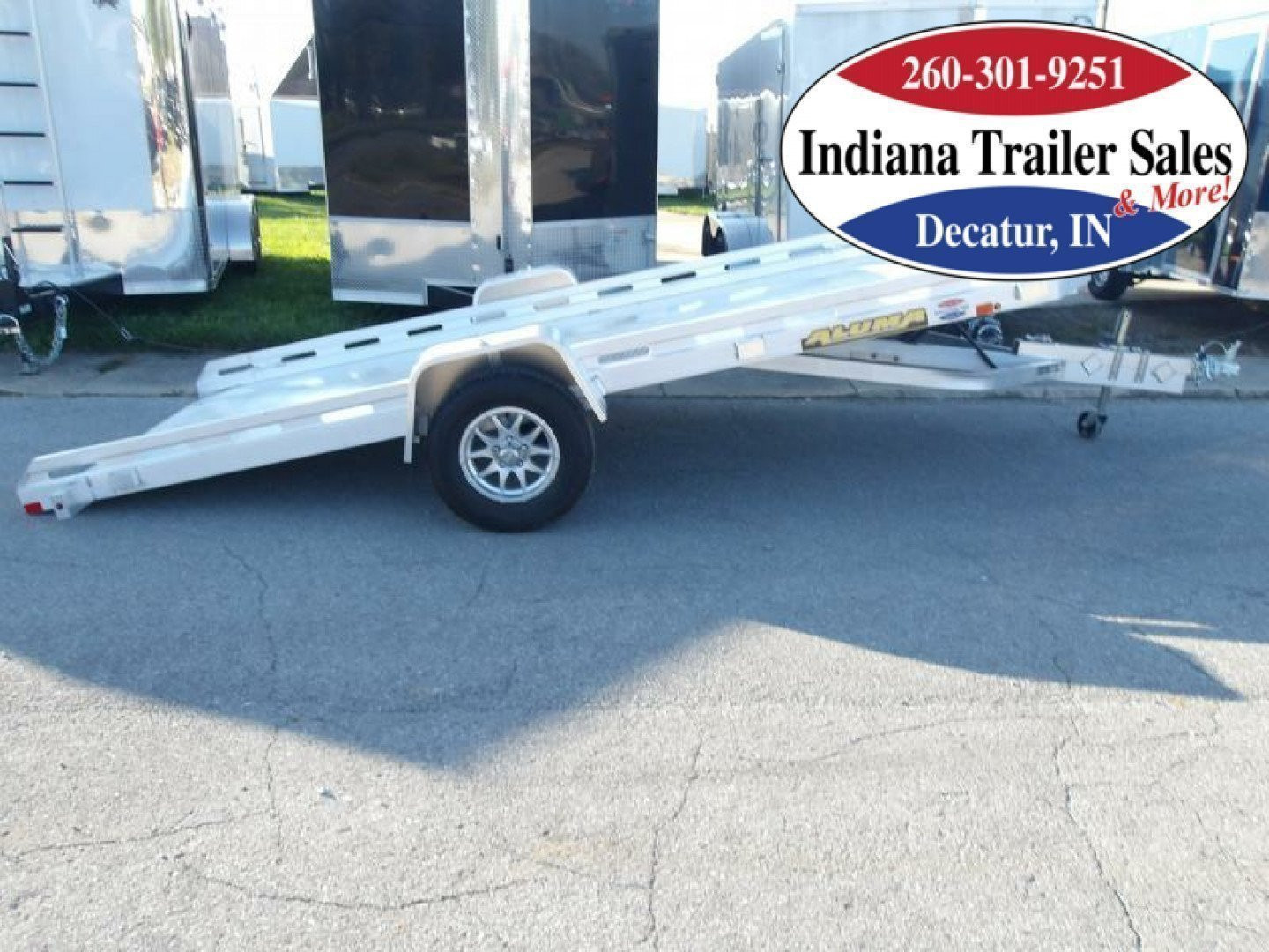 New 2025 Aluma 7814TILT-S Utility Trailer
