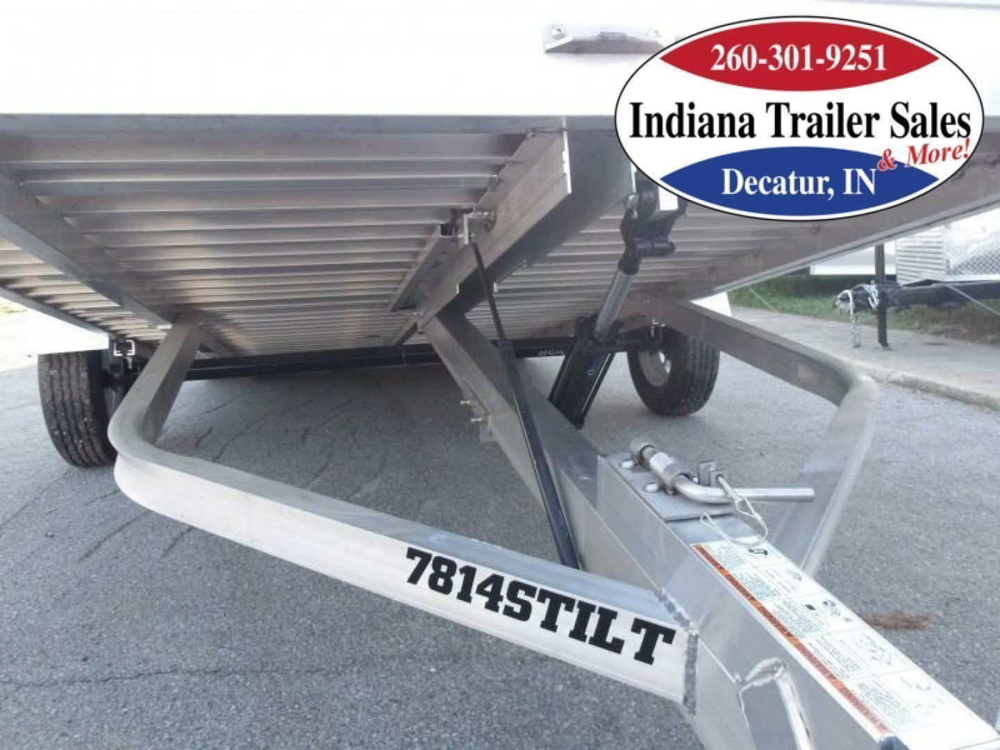 New 2025 Aluma 7814TILT-S Utility Trailer