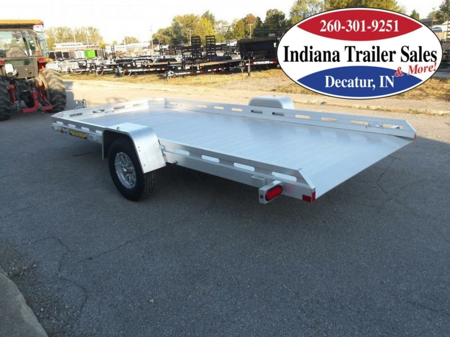New 2025 Aluma 7814TILT-S Utility Trailer