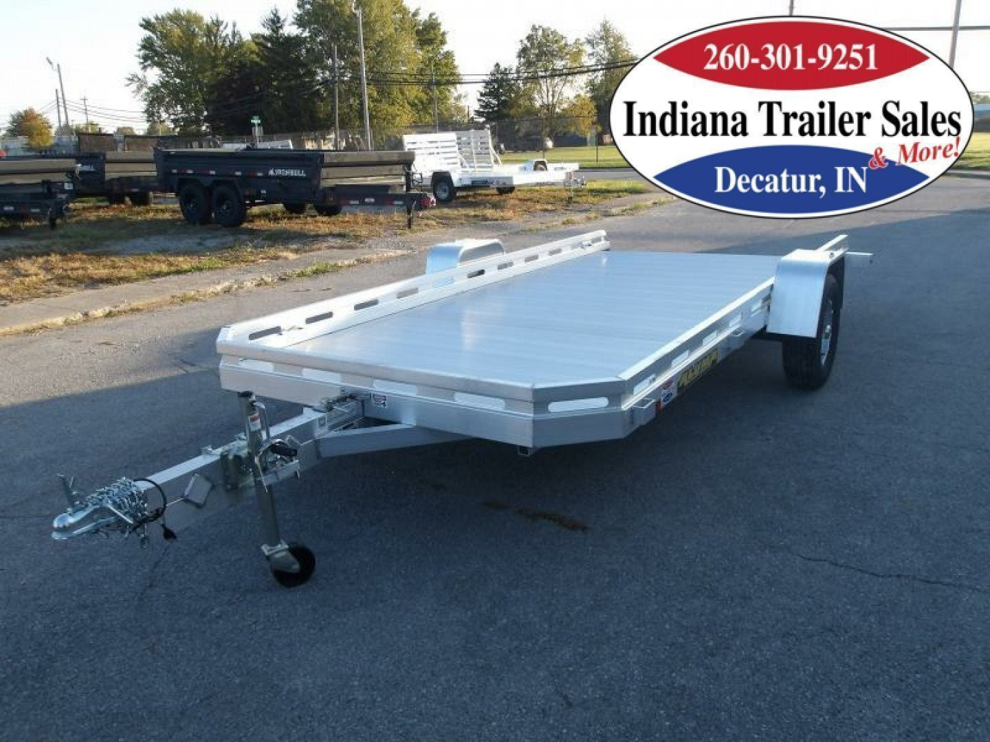 New 2025 Aluma 7814TILT-S Utility Trailer