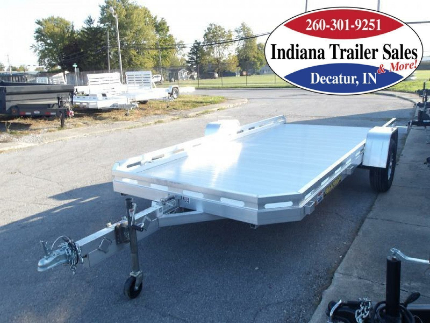 New 2025 Aluma 7814TILT-S Utility Trailer