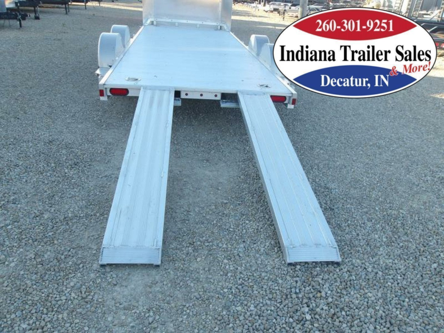 New 2025 Aluma 82x18 EX8218H Car Hauler Trailer