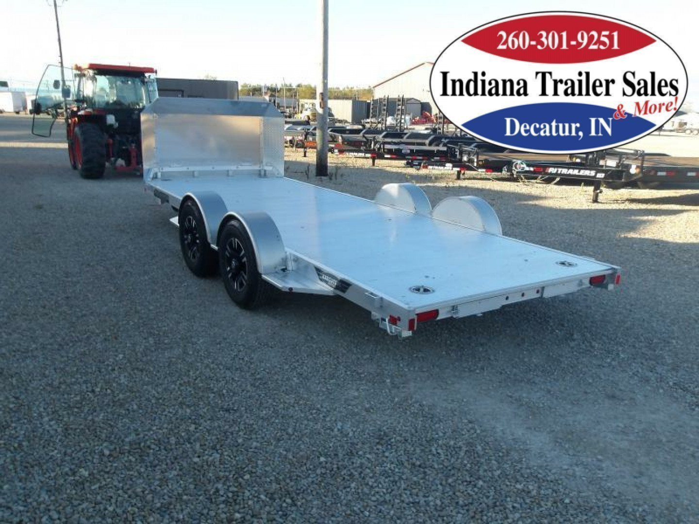New 2025 Aluma 82x18 EX8218H Car Hauler Trailer