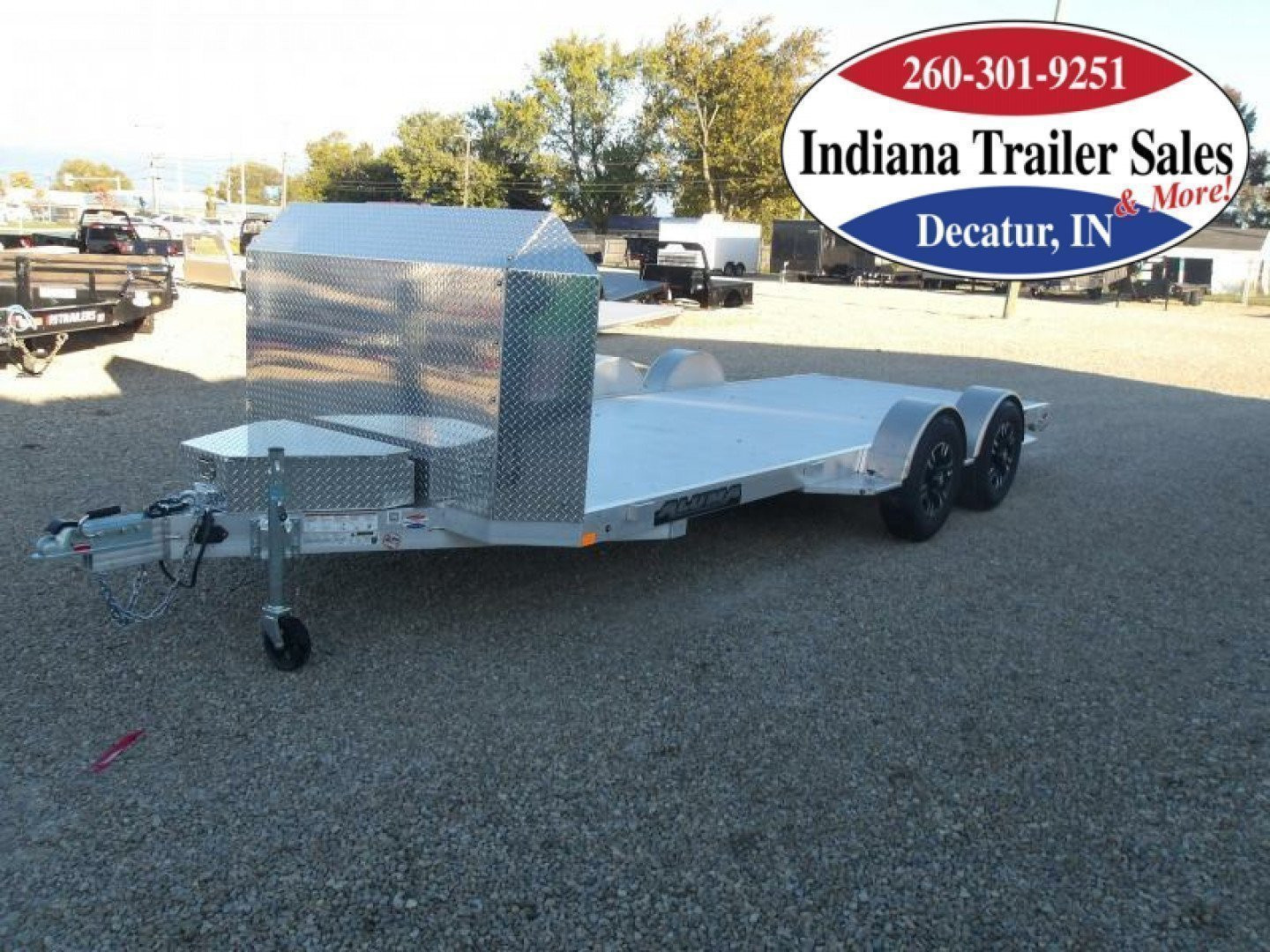 New 2025 Aluma 82x18 EX8218H Car Hauler Trailer