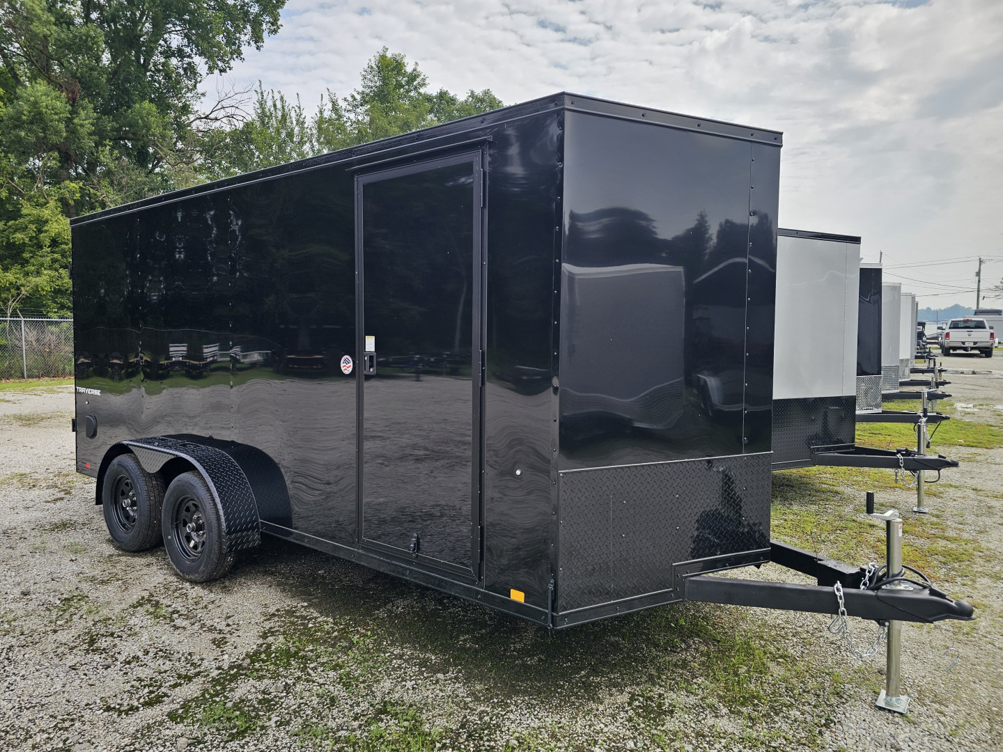 New 2025 FORMULA 7X16 6'6 TALL Enclosed Cargo Trailer RAMP DOOR SXS UTV GOLF CART