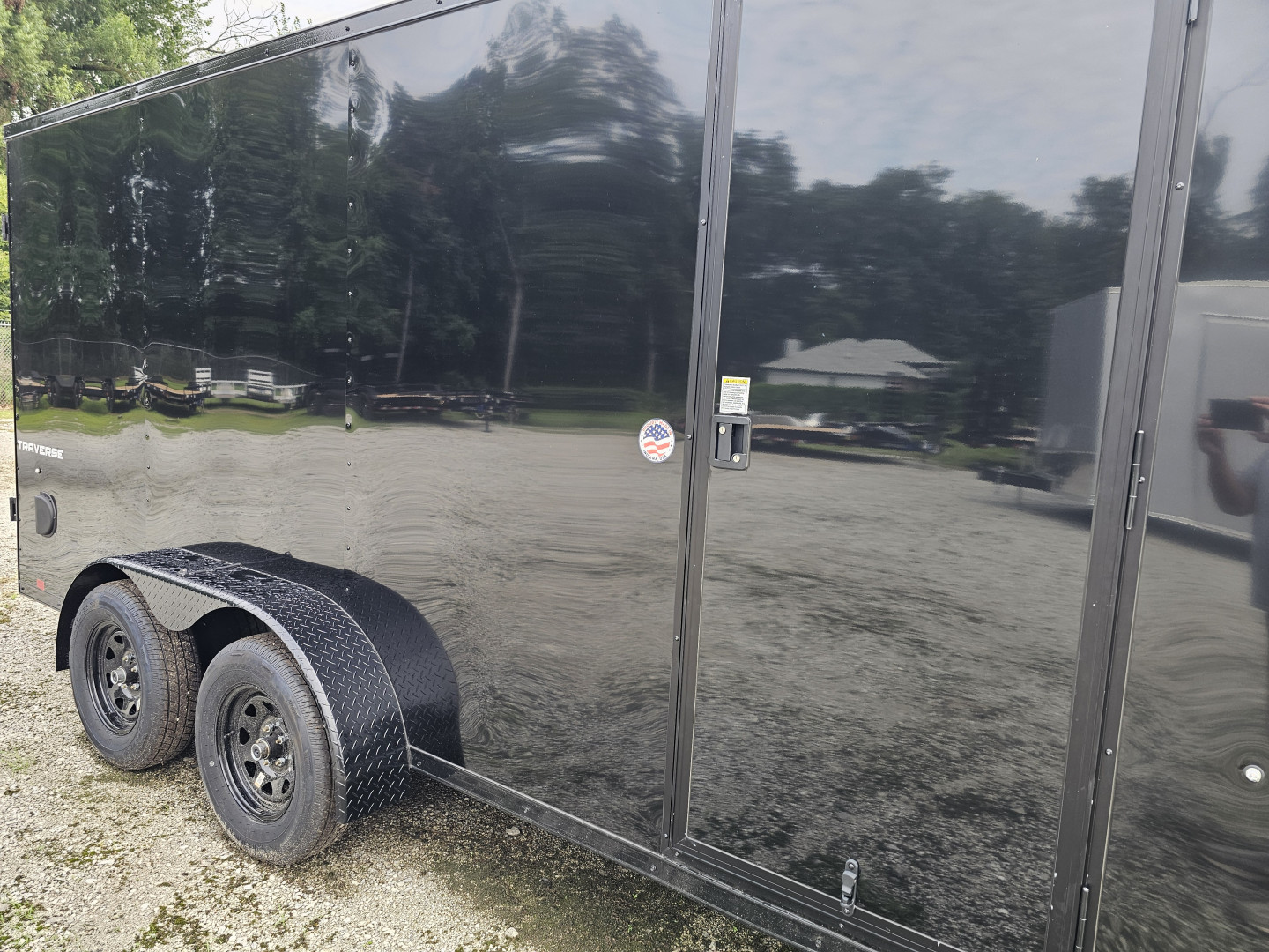 New 2025 FORMULA 7X16 6'6 TALL Enclosed Cargo Trailer RAMP DOOR SXS UTV GOLF CART