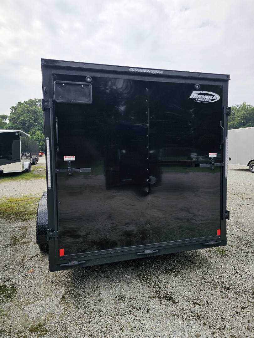 New 2025 FORMULA 7X16 6'6 TALL Enclosed Cargo Trailer RAMP DOOR SXS UTV GOLF CART