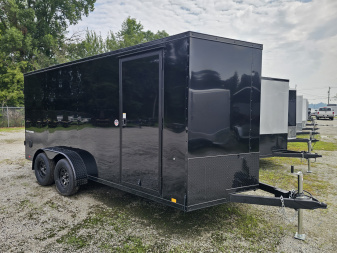 New 2025 FORMULA 7X16 6'6 TALL Enclosed Cargo Trailer RAMP DOOR SXS UTV GOLF CART