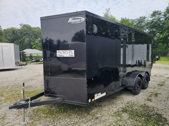 New 2025 FORMULA 7X16 6'6 TALL Enclosed Cargo Trailer RAMP DOOR SXS UTV GOLF CART