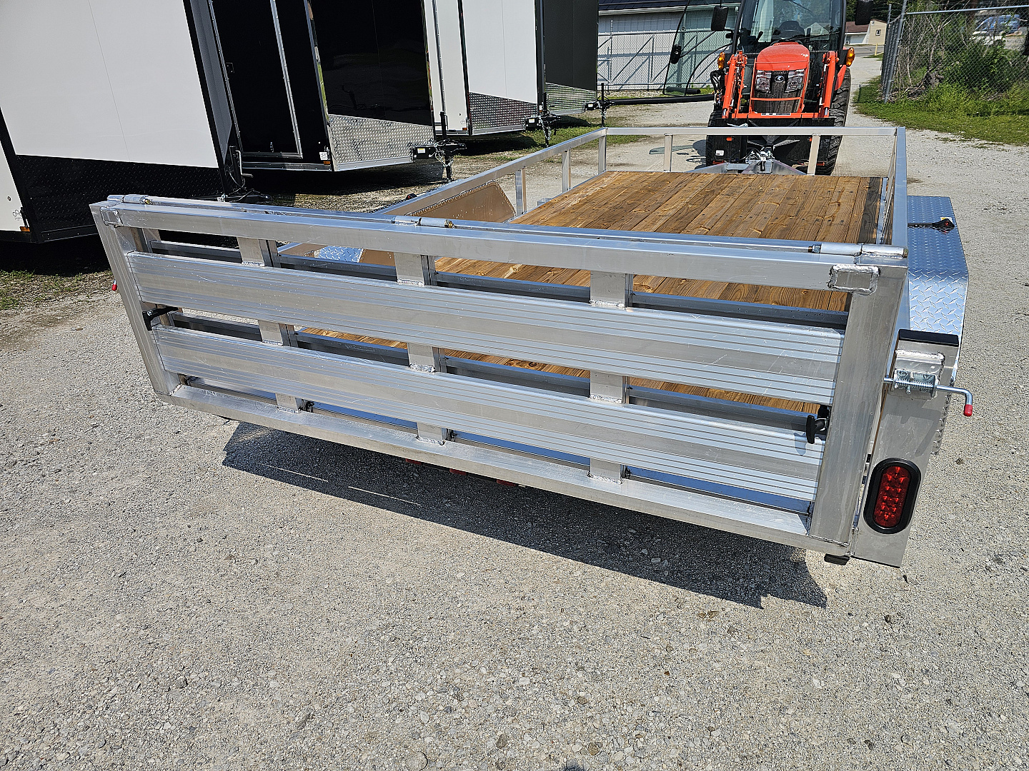 New 2026 ALUMINUM 83X14 UTILITY TRAILER TANDEM AXLE 7000GVWR TORSION Utility Trailer