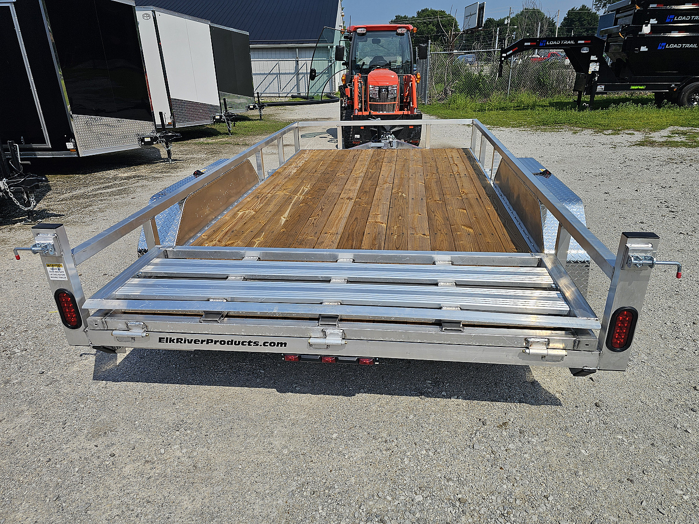 New 2026 ALUMINUM 83X14 UTILITY TRAILER TANDEM AXLE 7000GVWR TORSION Utility Trailer