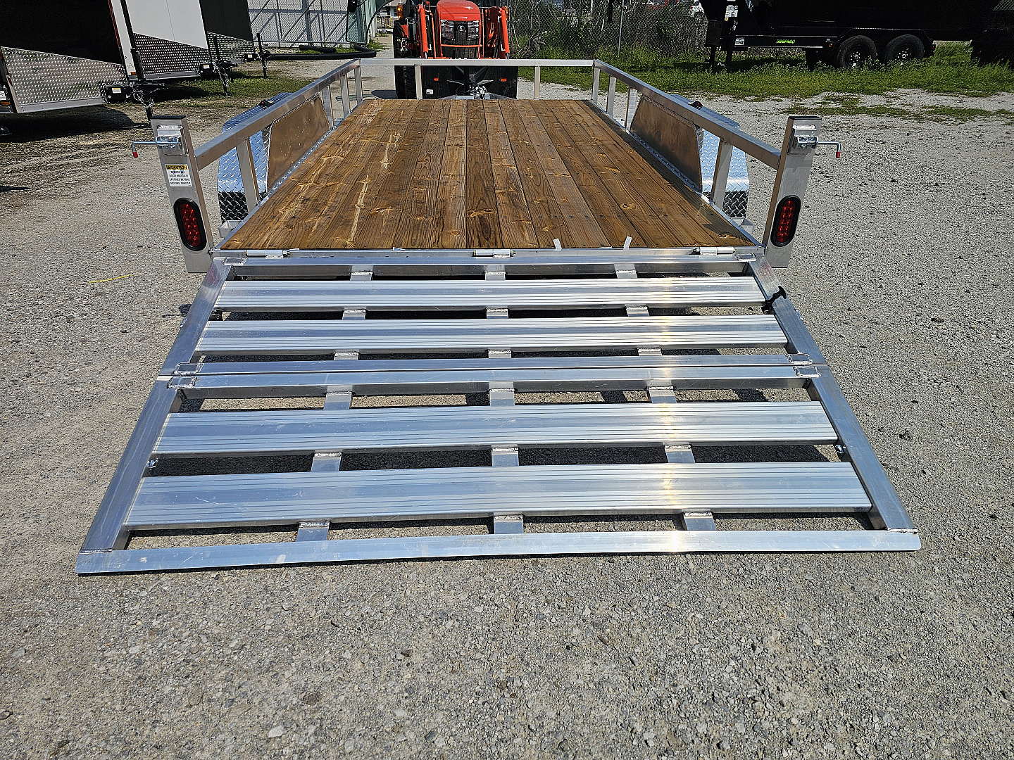 New 2026 ALUMINUM 83X14 UTILITY TRAILER TANDEM AXLE 7000GVWR TORSION Utility Trailer
