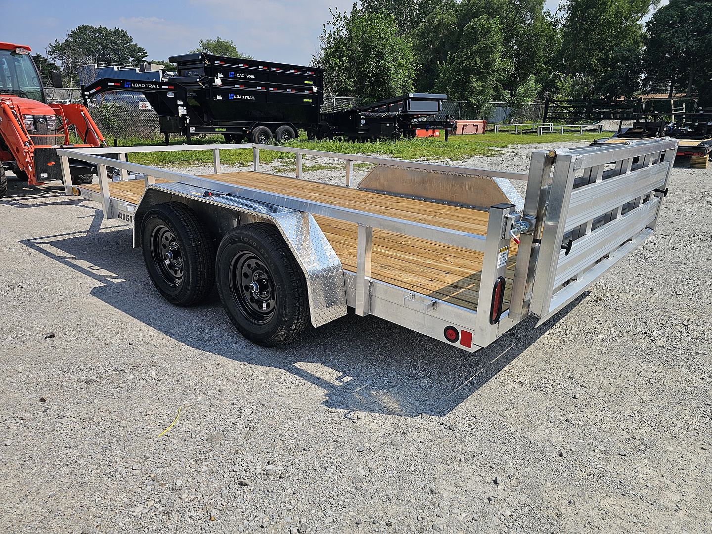 New 2026 ALUMINUM 83X14 UTILITY TRAILER TANDEM AXLE 7000GVWR TORSION Utility Trailer