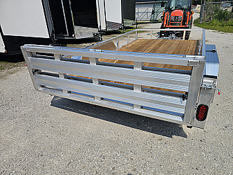 New 2026 ALUMINUM 83X14 UTILITY TRAILER TANDEM AXLE 7000GVWR TORSION Utility Trailer