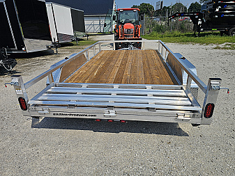 New 2026 ALUMINUM 83X14 UTILITY TRAILER TANDEM AXLE 7000GVWR TORSION Utility Trailer