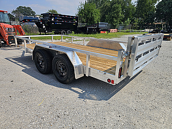 New 2026 ALUMINUM 83X14 UTILITY TRAILER TANDEM AXLE 7000GVWR TORSION Utility Trailer