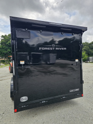New 2026 US Cargo 7.5X16 7' TALL 080 POLYCOR BLACKOUT SCREWLESS ALUMINUM WHEELS SXS UTV GOLF CART ATV Cargo / Enclosed Trailer