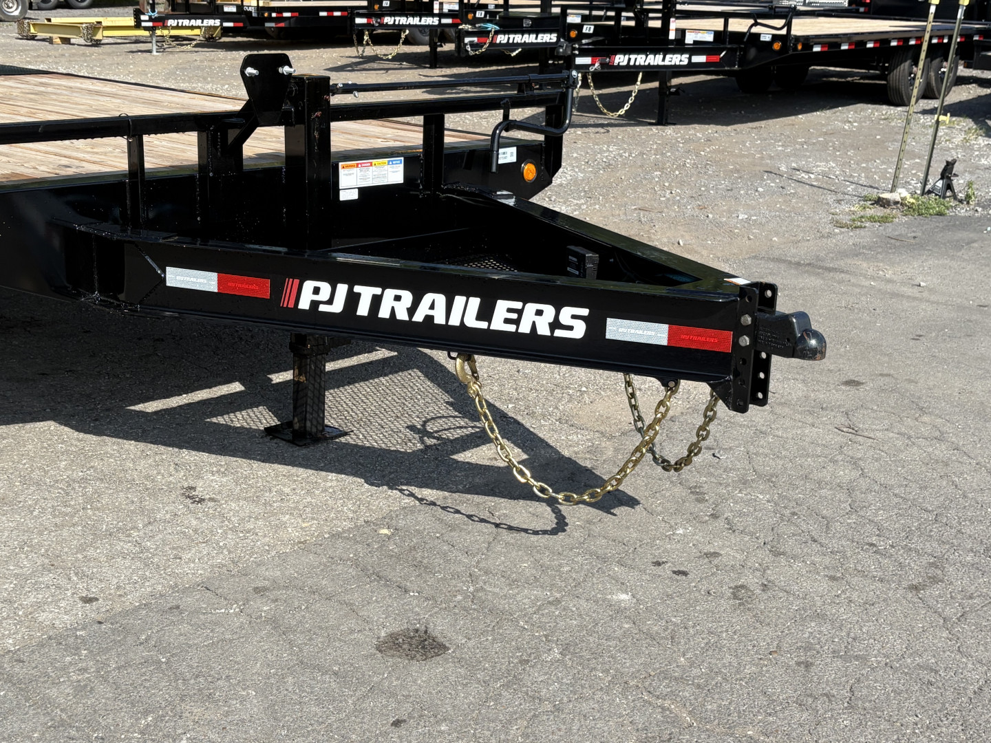 New 2026 PJ Trailers 102" x 22' - 8" I-Beam (F8) 16K GVWR Deckover Trailer