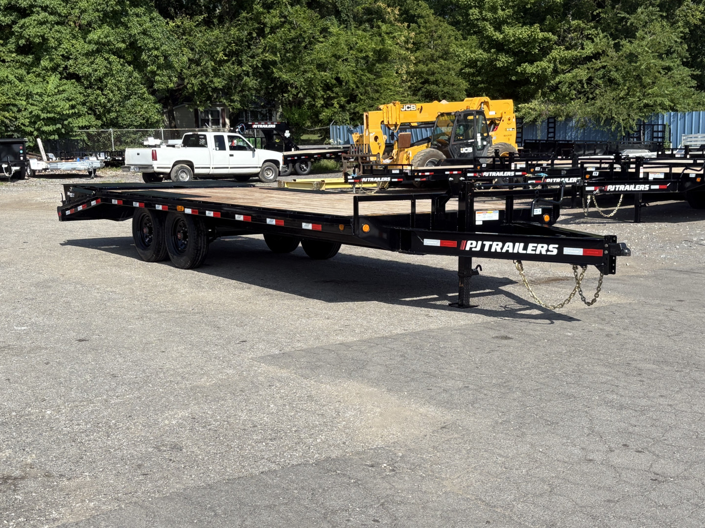 New 2026 PJ Trailers 102" x 22' - 8" I-Beam (F8) 16K GVWR Deckover Trailer