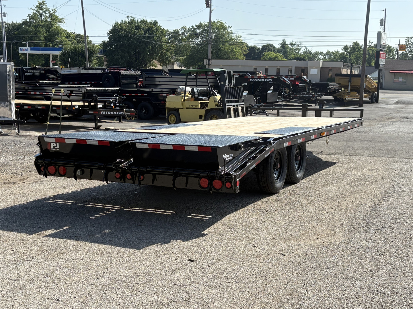 New 2026 PJ Trailers 102" x 22' - 8" I-Beam (F8) 16K GVWR Deckover Trailer