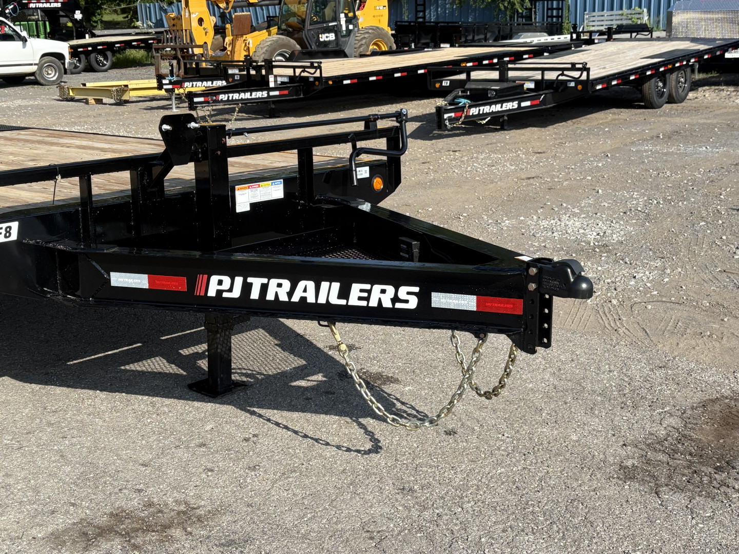 New 2026 PJ Trailers 102" x 22' - 8" I-Beam (F8) 16K GVWR Deckover Trailer