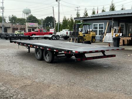 New 2026 PJ Trailers 102" x 22' (T8) 14K Deckover Tilt Trailer
