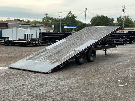 New 2026 PJ Trailers 102" x 22' (T8) 14K Deckover Tilt Trailer