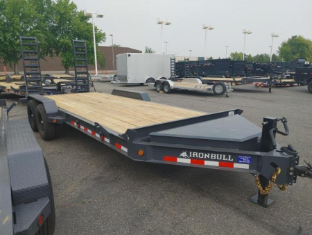 New 2025 Iron Bull NEW 18' EQUIPMENT TRAILER OPEN TRAILER UTILITY TRAILER Equipment Trailer