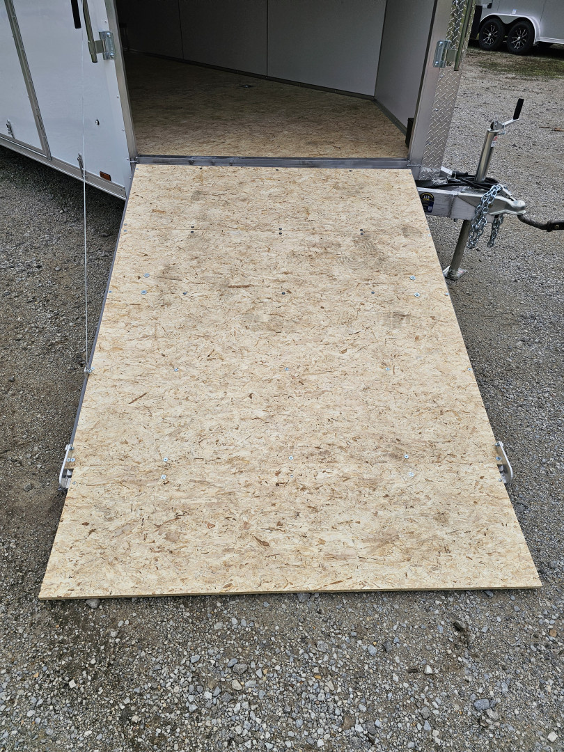 New 2026 Lightning Trailers 8.5X24 ALUMINUM CAR HAULER COMBO 90" INSIDE HEIGHT Cargo / Enclosed Trailer