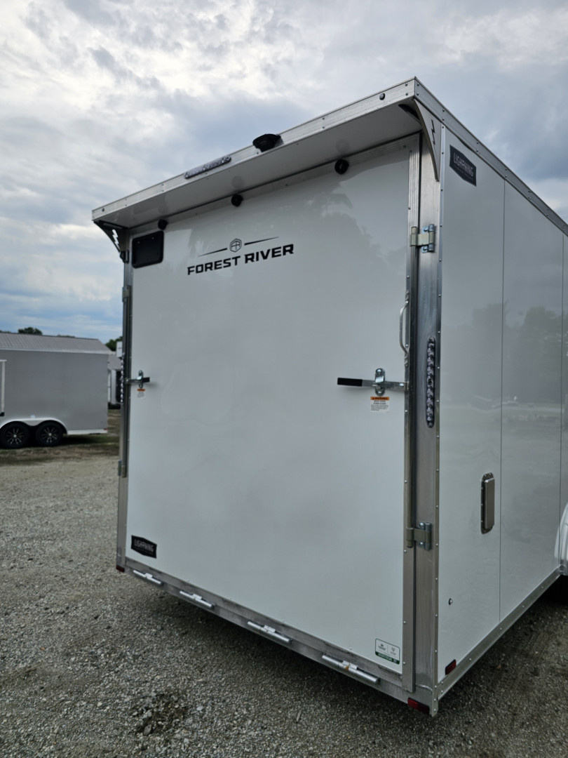New 2026 Lightning Trailers 8.5X24 ALUMINUM CAR HAULER COMBO 90" INSIDE HEIGHT Cargo / Enclosed Trailer