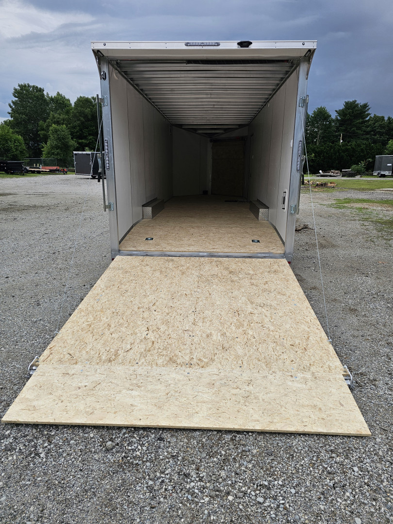 New 2026 Lightning Trailers 8.5X24 ALUMINUM CAR HAULER COMBO 90" INSIDE HEIGHT Cargo / Enclosed Trailer