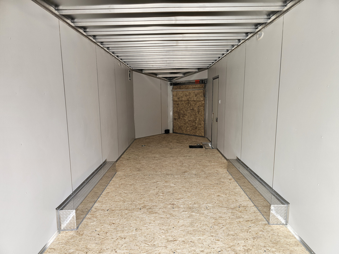 New 2026 Lightning Trailers 8.5X24 ALUMINUM CAR HAULER COMBO 90" INSIDE HEIGHT Cargo / Enclosed Trailer