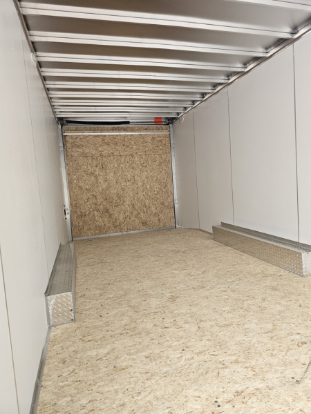 New 2026 Lightning Trailers 8.5X24 ALUMINUM CAR HAULER COMBO 90" INSIDE HEIGHT Cargo / Enclosed Trailer